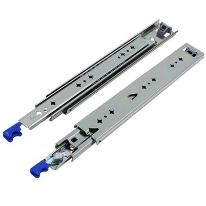 Glisiere pentru sertar cu blocare de 53 mm lățime